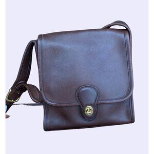 Coach Shelburne Flap Bag | Brown Leather